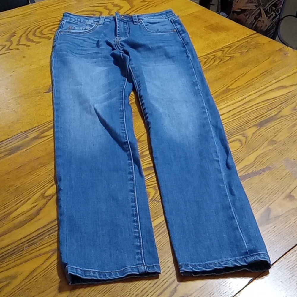 7 FOR ALL MANKIND Womens Jeans Denim 12 Pants Used  Preowned 24 x 26.5 SLIMMY